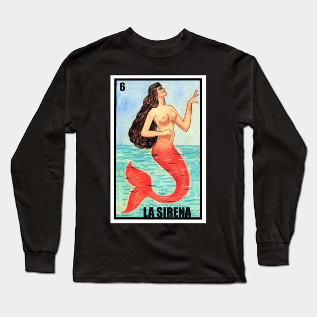 LA SIRENA Long Sleeve T-Shirt by The Losers Club